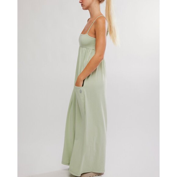 FP MOVEMENT Hot Shot Strappy Onesie / Green Tea - Picture 6 of 10